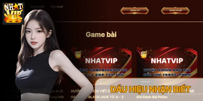 So sánh giao diện Nhatvip thật và giả để nhận biết lừa đảo